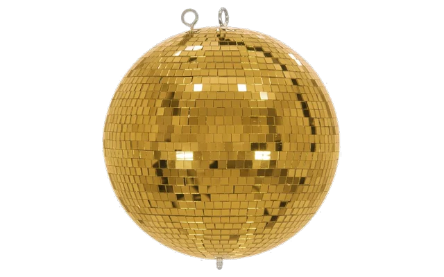 Eurolite 30cm-es arany tükörgömb